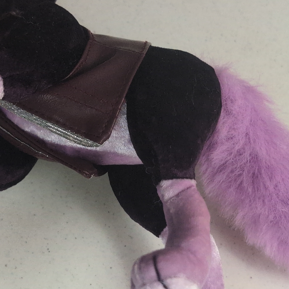 Purple and Pink Stuffed Animal Toy - Picture 14 of 15